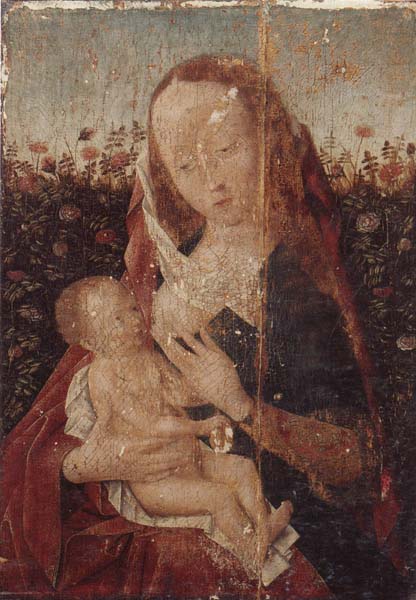 unknow artist The virgin and child